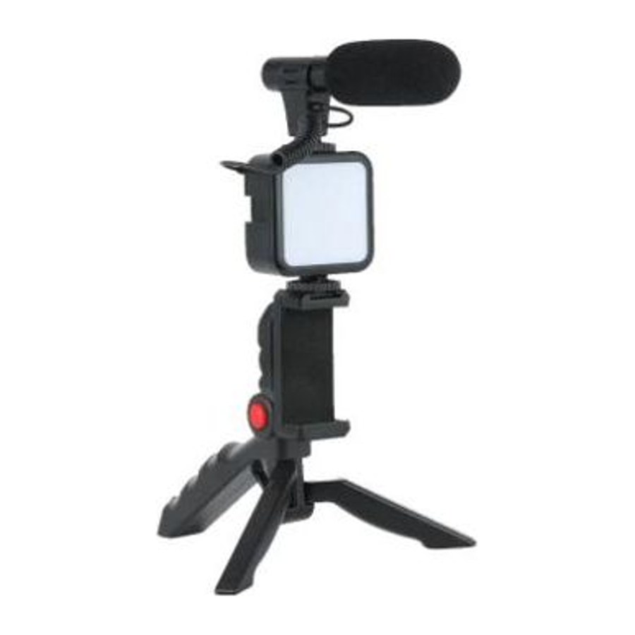 Video Making Kit Tripod com Flash Light PK771