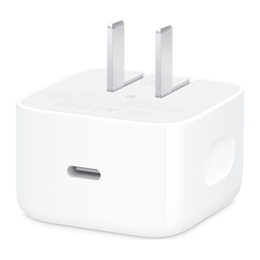 Apple 40W Dynamic Power Adapter (60W Max)