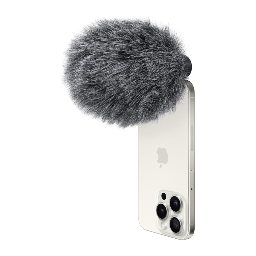 Wireless Microphone With Receiver For iPhone Type C and Camera