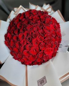Buquê tradicional de rosas
